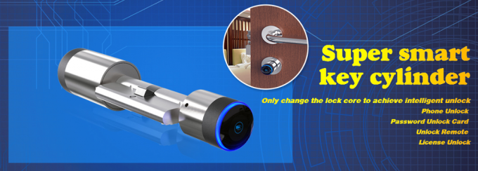 AES Bluetooth Smart Super Lock-cilinder voor Home Hotel Door