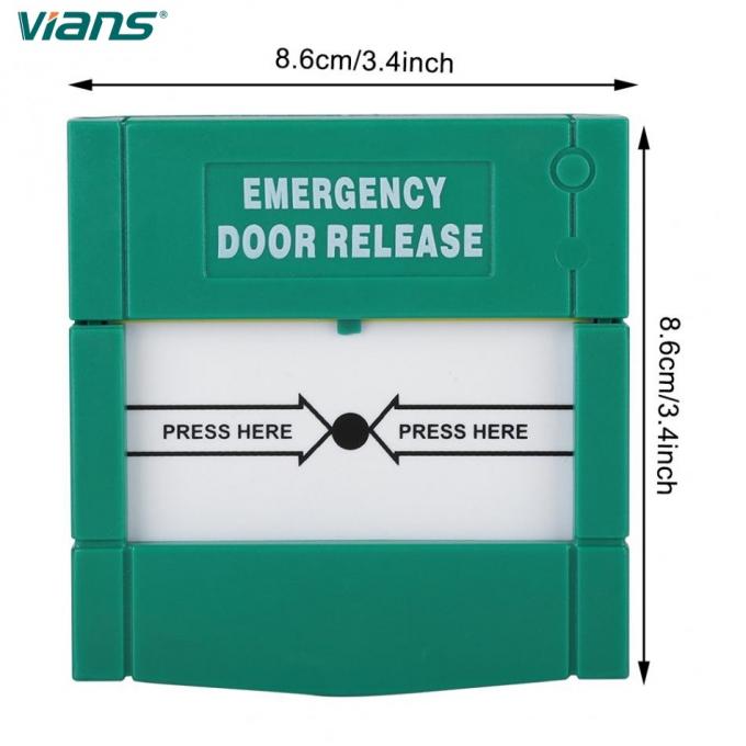 Noodsituatiefcc ROHS van de de Schakelaarcontrole van de Deurontspanner de Toegangsschakelaar 1
