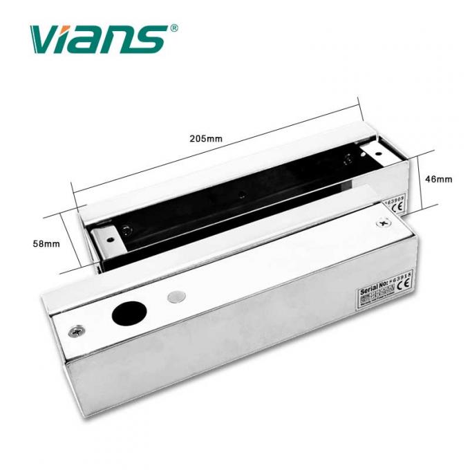 De Steunen van het de Boutslot van het Electonicroestvrije staal voor Frameless-Glasdeur 0